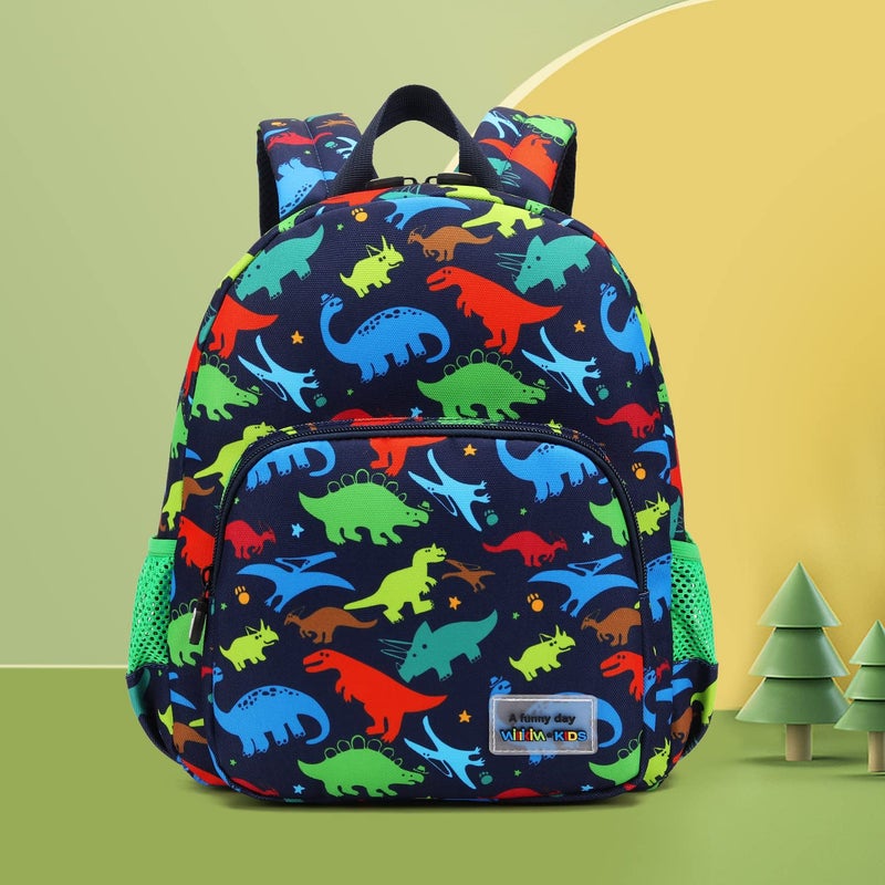 willikiva 3D Dinosaur Backpack Toddler Backpacks for Boys and Girls Kids Backpack Waterproof Preschool Safety Harness Leash (Mechanical Dinosaur) - Image 2